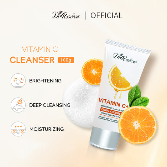 Nettoyant visage enrichie à la vitamine C