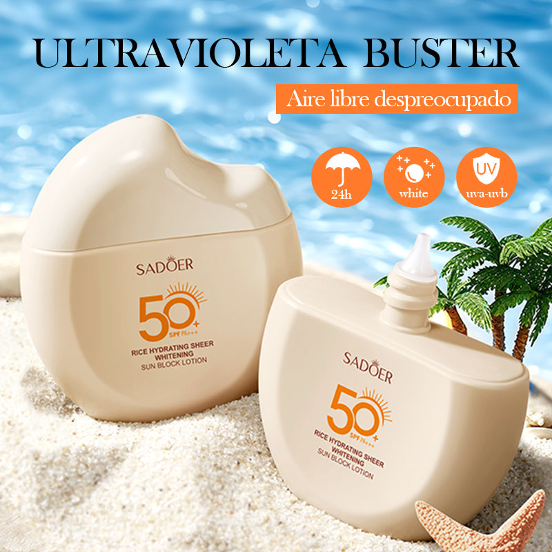 Crème solaire visage protectrice et hydratante