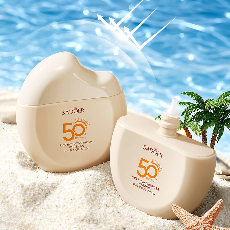 Crème solaire visage protectrice et hydratante